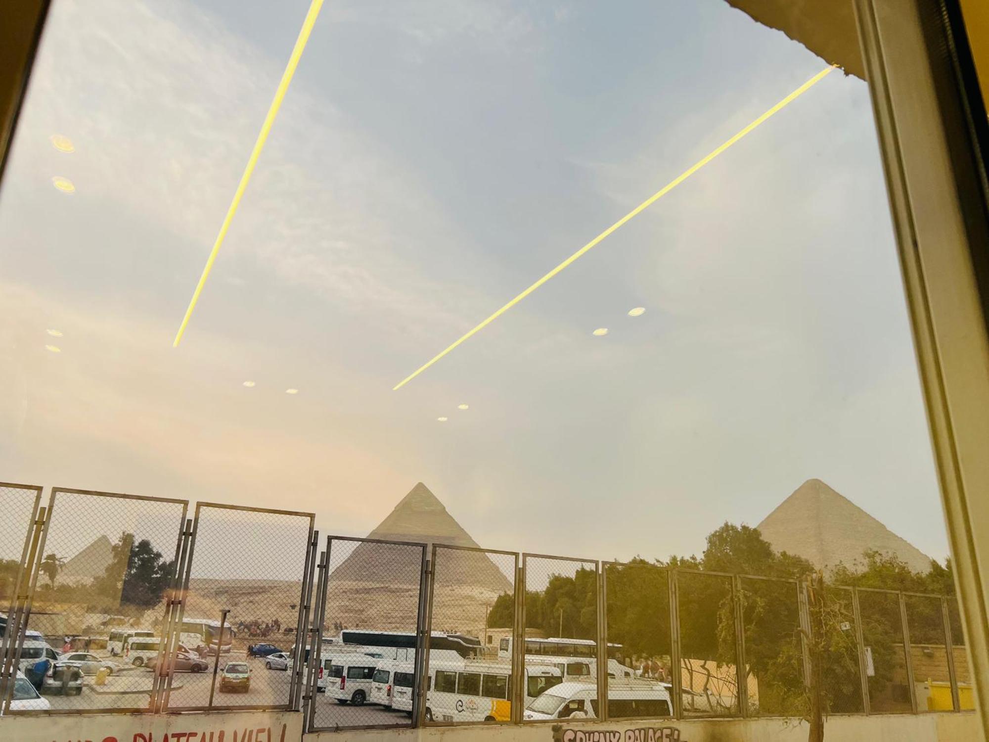 Great Scarab Pyramids View Hotel Kafrat al Jabal Luaran gambar